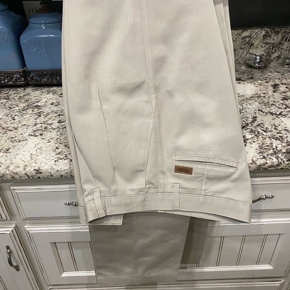 Wrangler Cream Dress Pants for Men